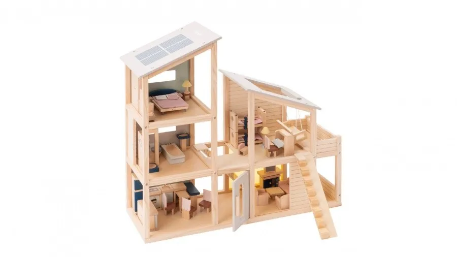 Betzold Puppenhaus, 3-stöckig