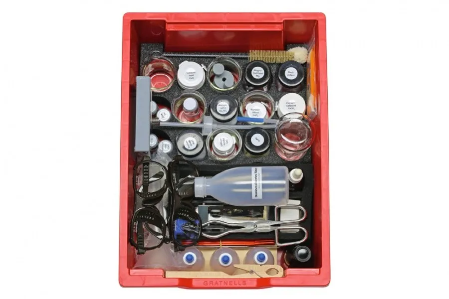 Cornelsen Experimenta Schüler-Set Chemie III: Säuren/Laugen/Salze