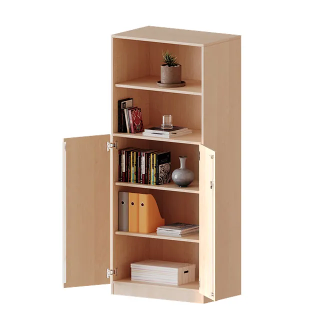 Conen Schrank, Türen unten (3 OH), abschließbar, oben 2 offene Fächer - Serie EVO180