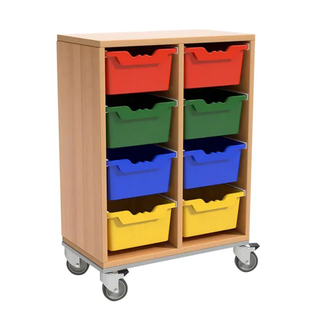 Conen Schrank mit 8 hohen Schüben, fahrbar