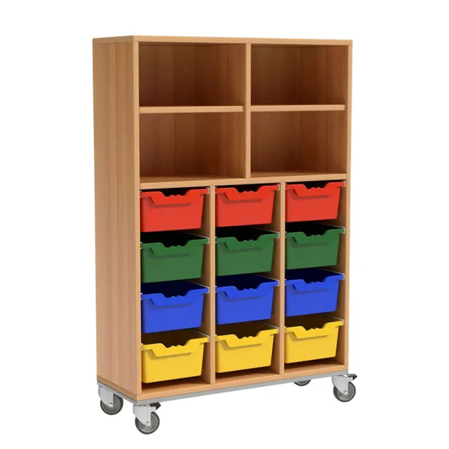 Conen Schrank mit 12 Schüben und 2 Fächern, fahrbar