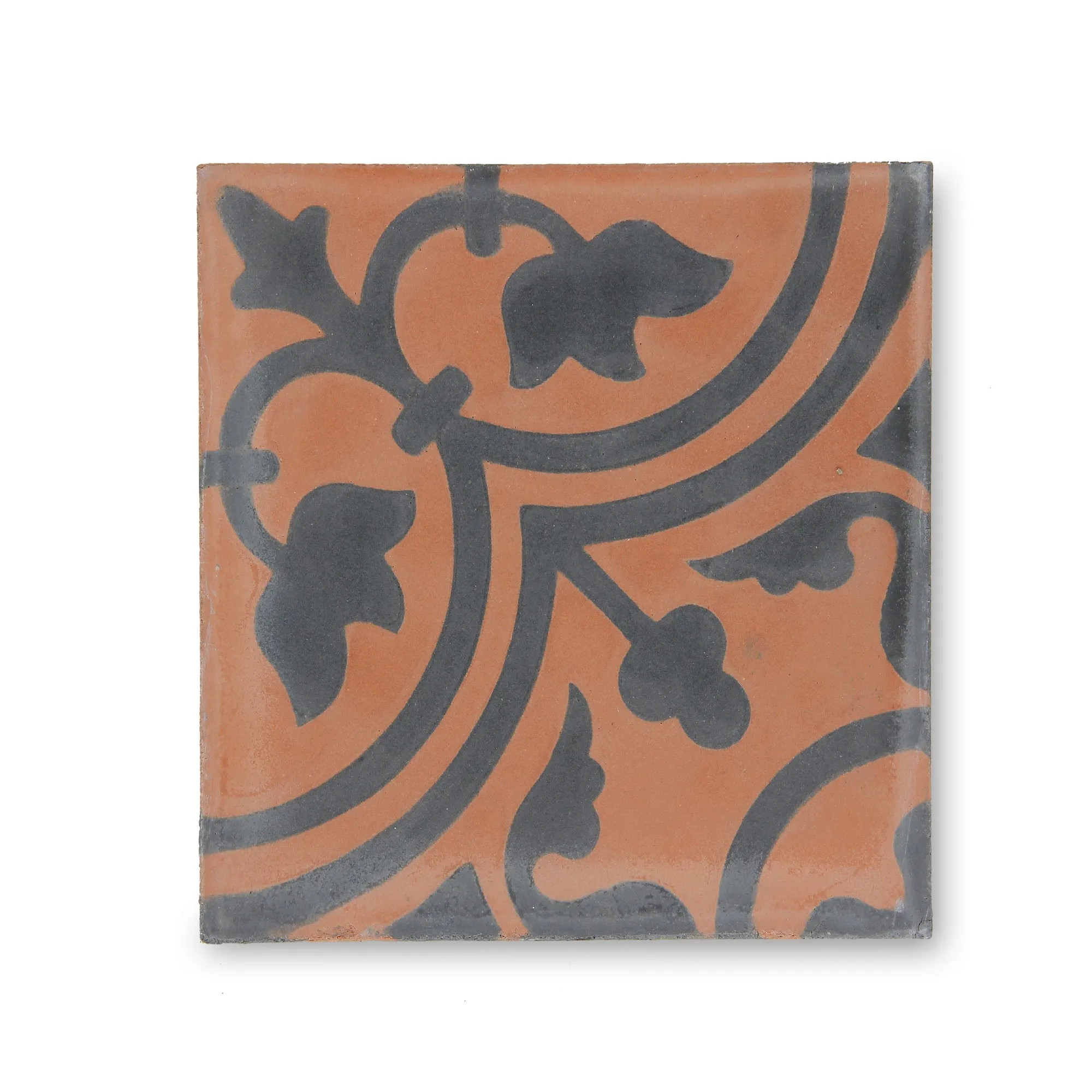 Zementfliese, rosa, hellblau, T 20 cm, B 20 cm