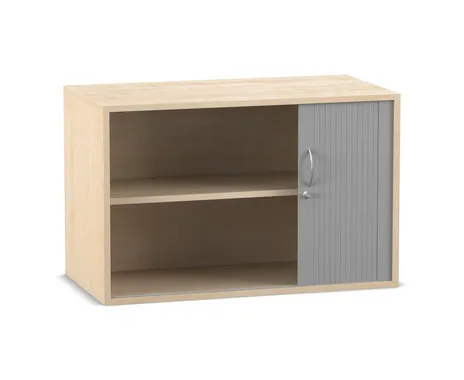 Flexeo Rollladen-Aufsatzschrank, 2 Fächer, Breite 94,4 cm