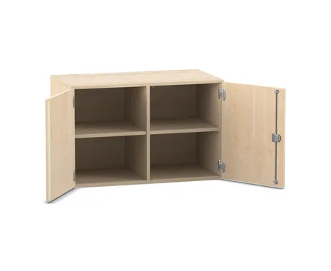 Flexeo Aufsatzschrank, 4 Fächer, 2 Türen, Breite 94,4 cm
