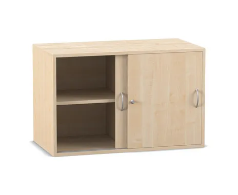 Flexeo Aufsatzschrank, 4 Fächer, Schiebetüren, Breite 94,4 cm