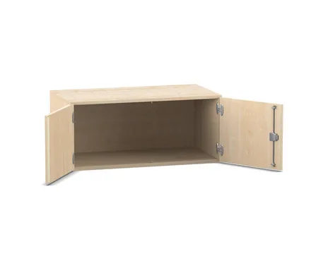 Flexeo Aufsatzschrank, 1 Fach, 2 Türen, Breite 94,4 cm