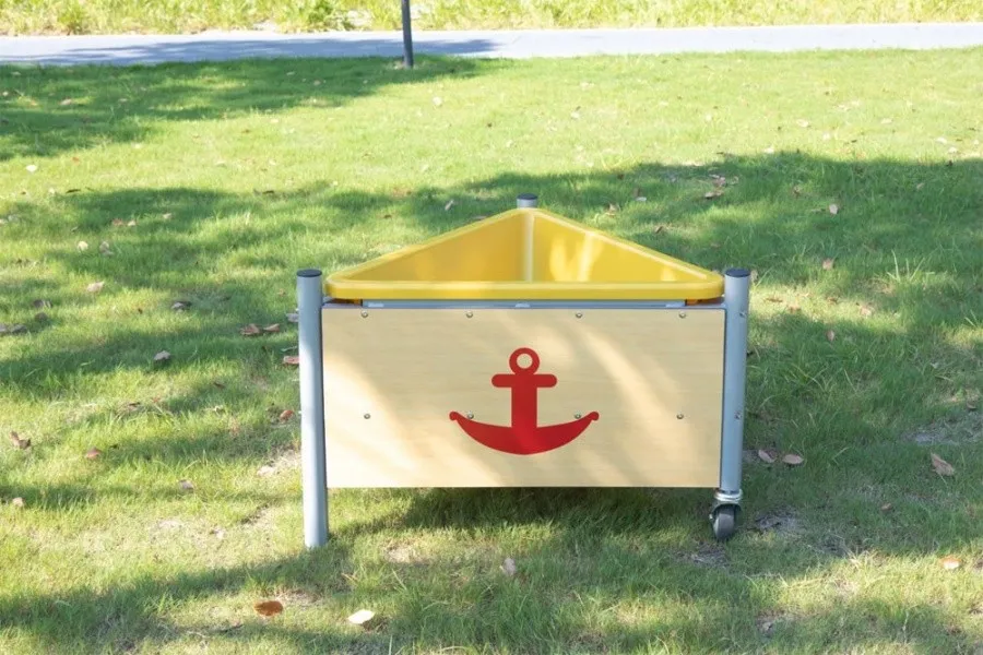 Wisdom Mobiler Matschtisch dreieckig