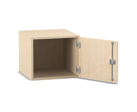 Flexeo Aufsatzschrank, 1 Fach, 1 Tür, Breite 48,1 cm