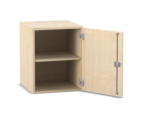 Flexeo Aufsatzschrank, 2 Fächer, 1 Tür, Breite 48,1 cm