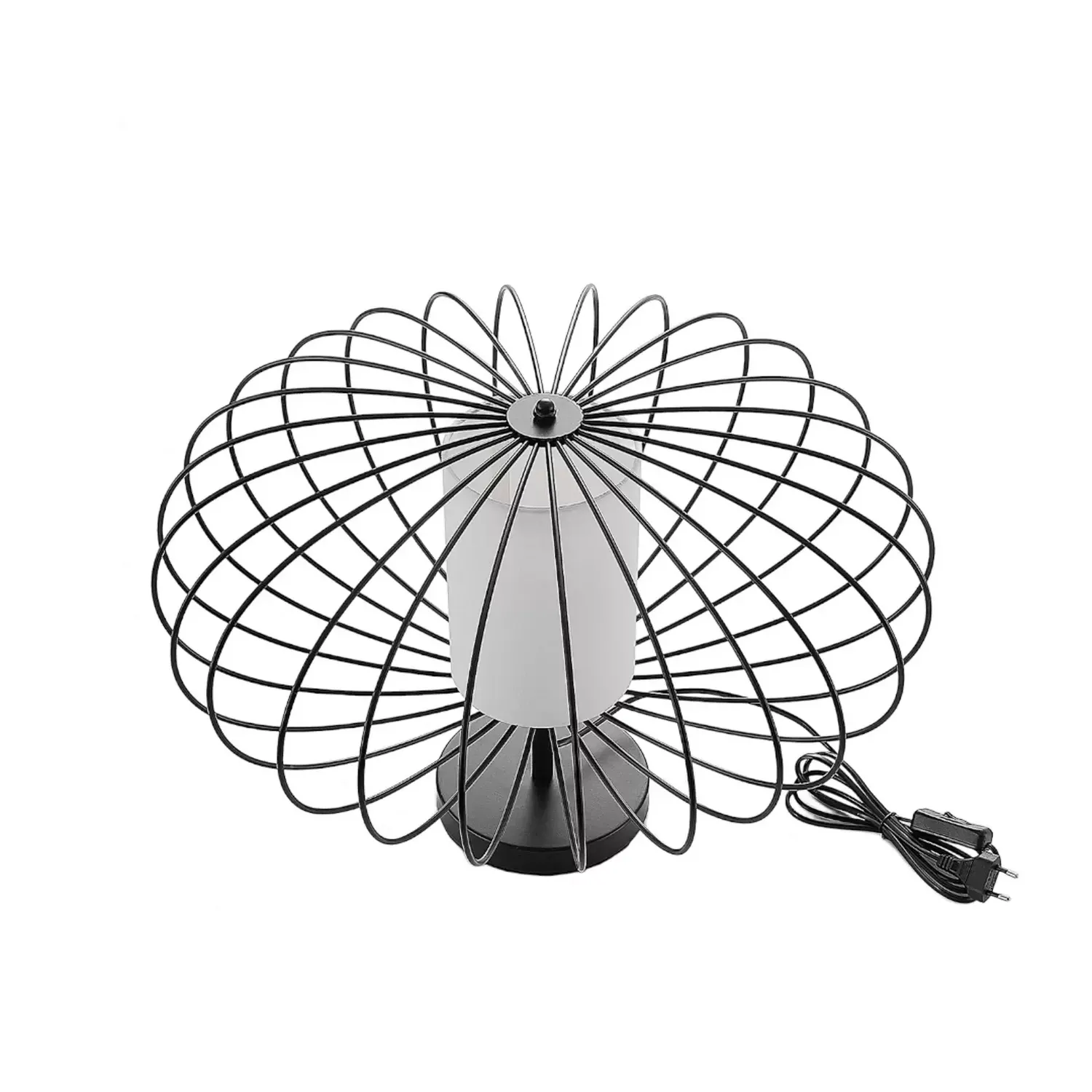 Tischleuchte Tischlampe Tischlicht Leuchte Lampe Lindby Korbinian Käfigschirm