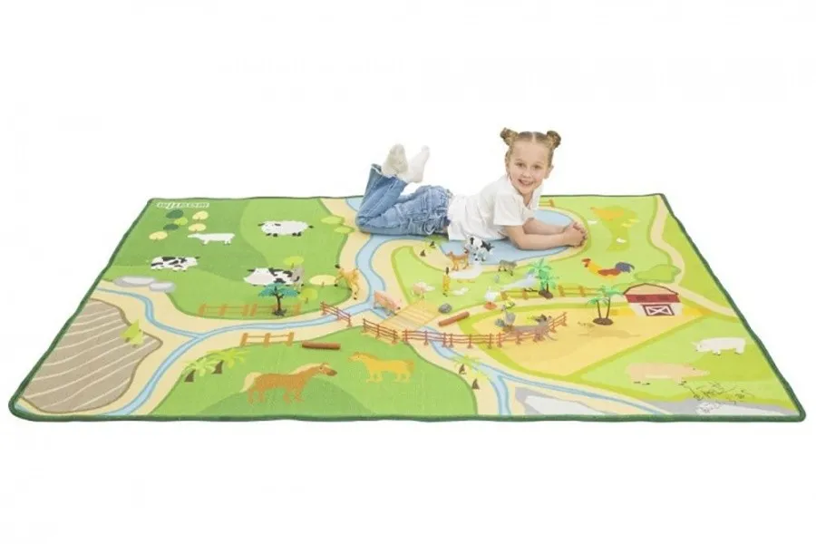 Wisdom Bauernhof-Spielteppich