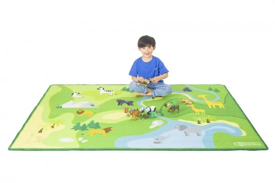 Wisdom Zoo-Spielteppich