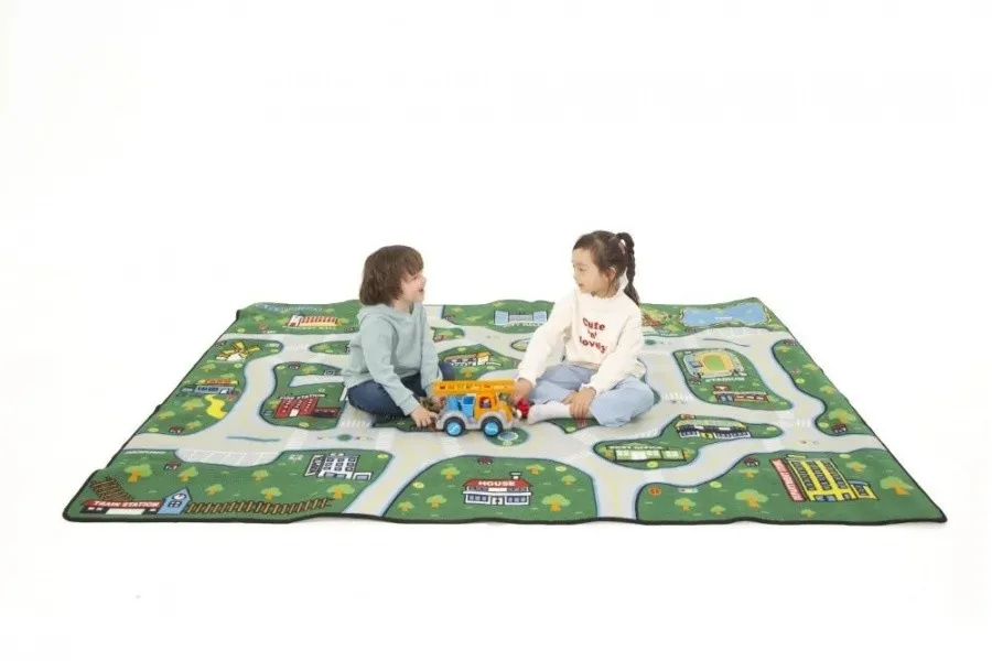 Wisdom Stadtplan-Spielteppich