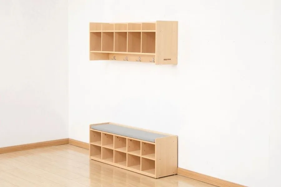 Wisdom Garderobe mit 5 Plätzen  Set