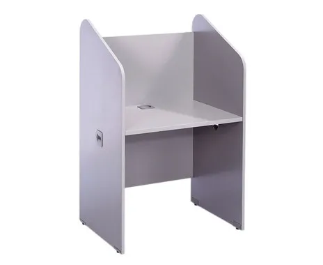 Betzold Individual-Arbeitsplatz einzeln, Dekor grau