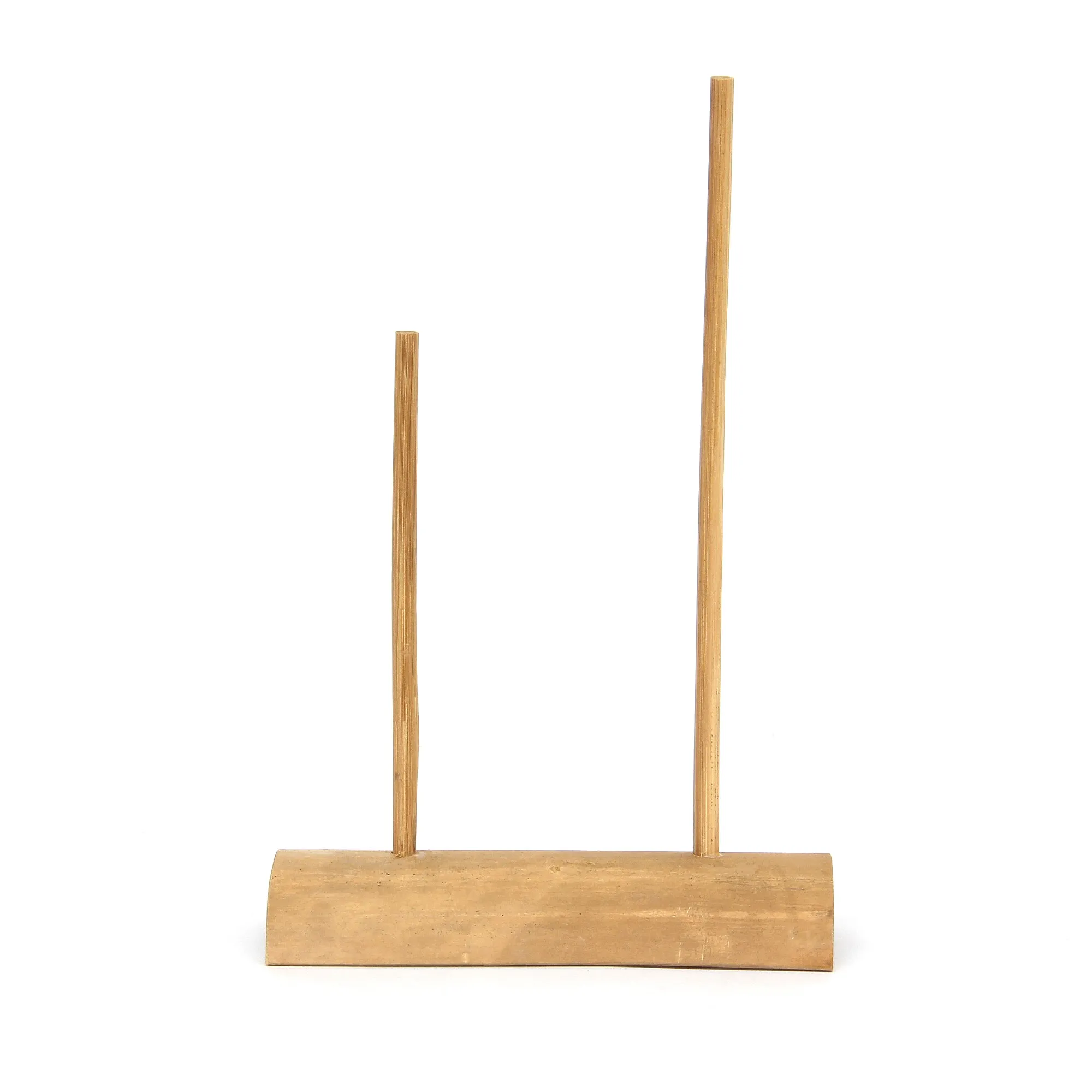 2er Halter für Bambuslibellen, natur, T 18,5 cm, B 6,8 cm, H 28 cm