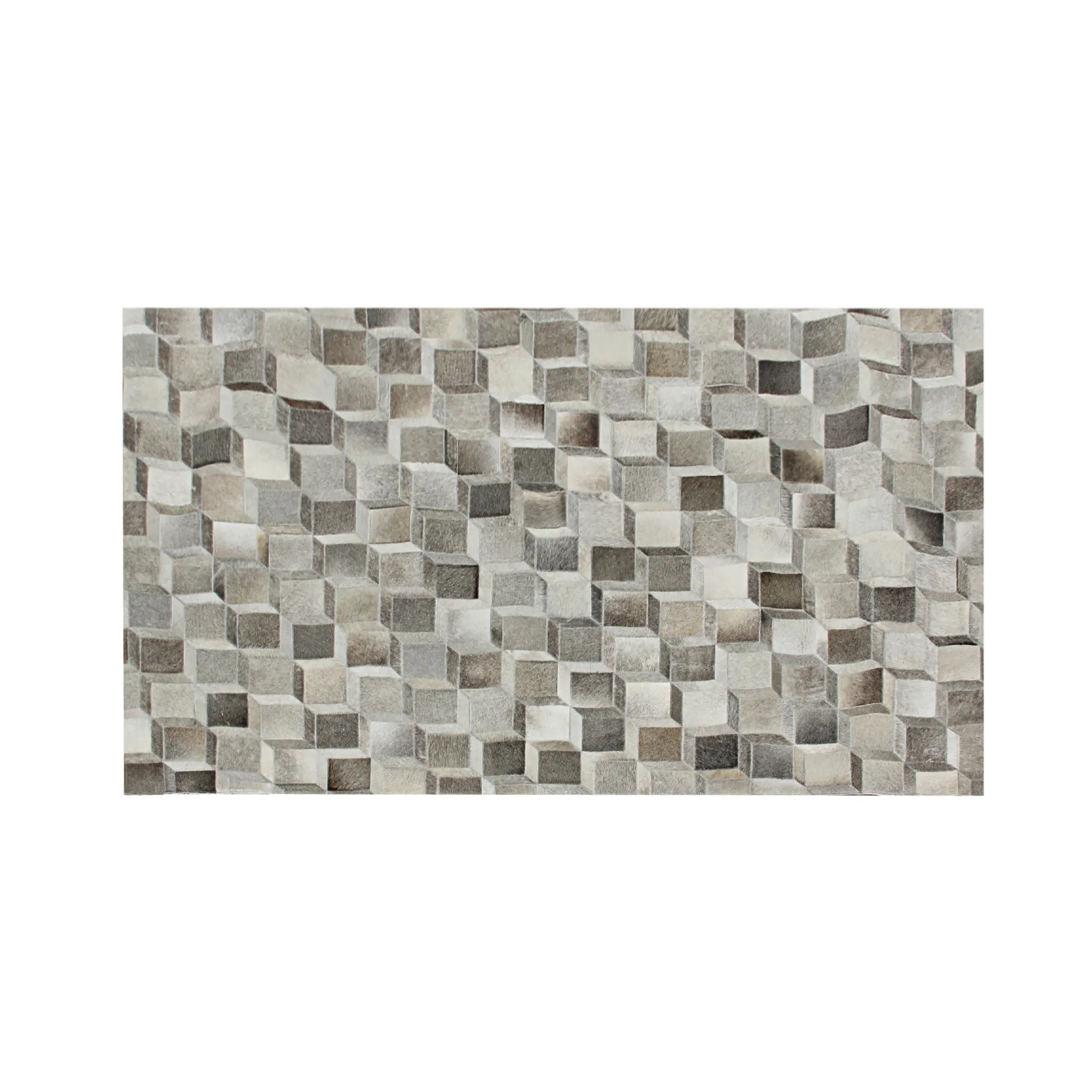 Teppich 'Harris', braun, weiß, T 140 cm, B 200 cm