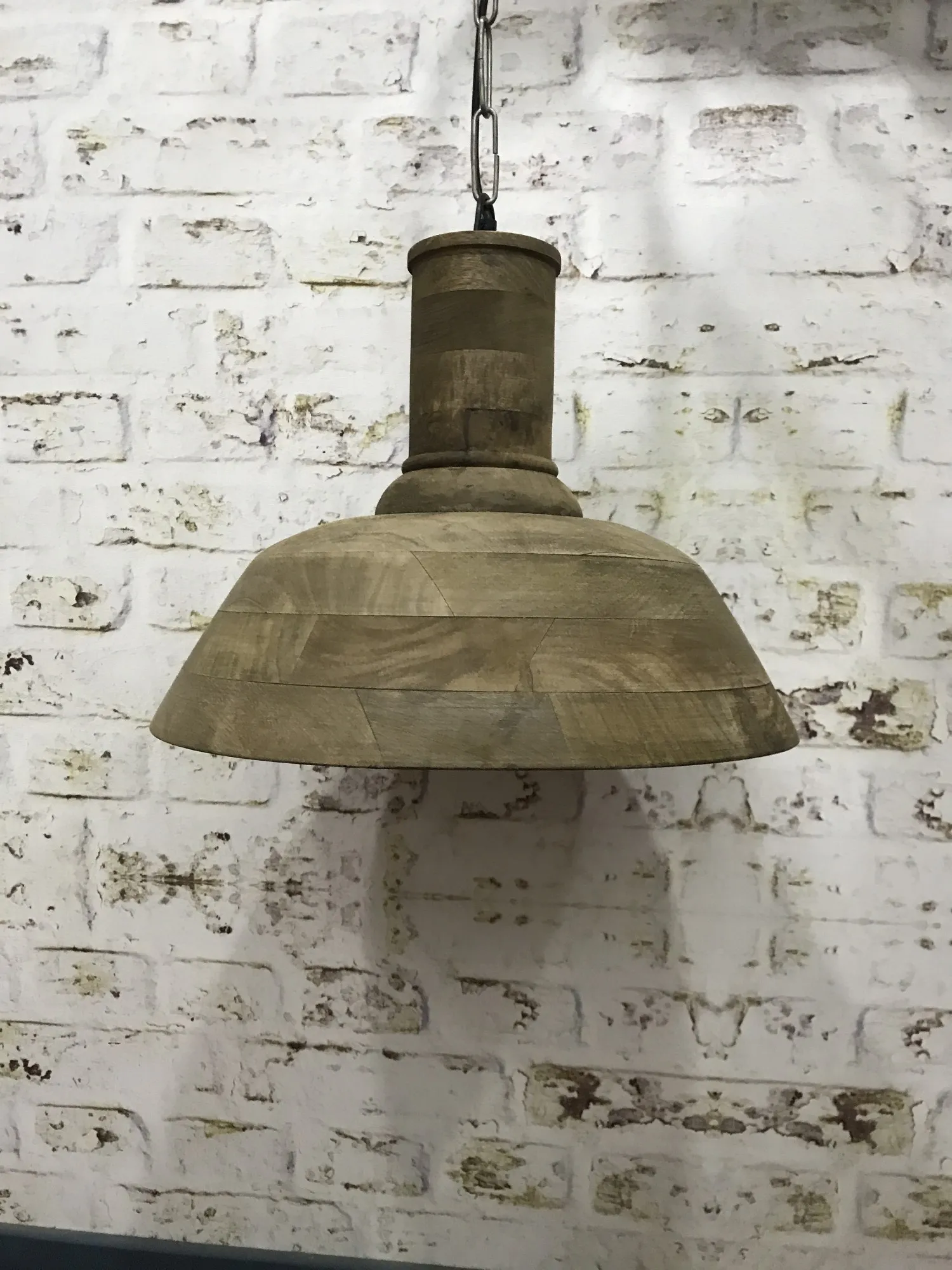 Lampe 'Natural', Mangoholz, T 24 cm, B 24 cm, H 36 cm