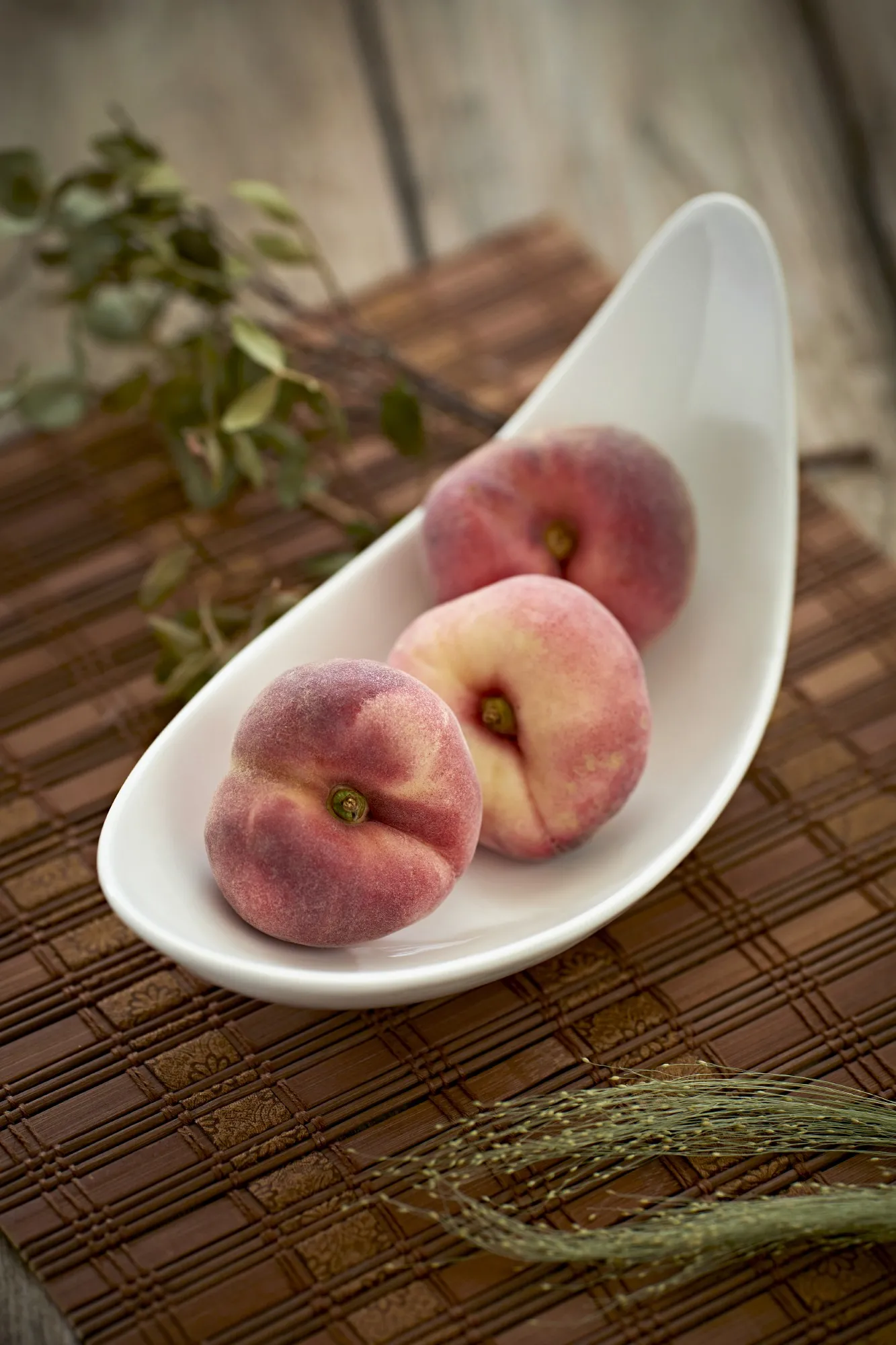 Schale 'Brio', weiß, B 25 cm, H 10 cm, T 12 cm