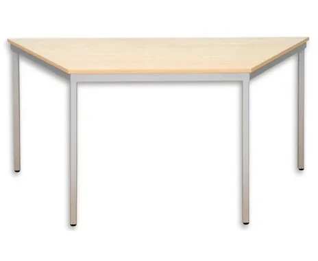 Betzold Trapeztisch, quadratische Tischbeine