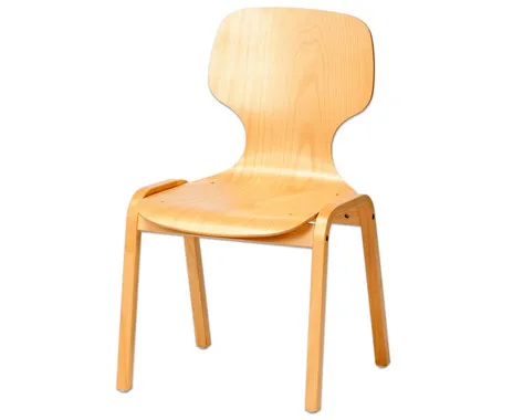 Betzold Holzstuhl, stapelbar