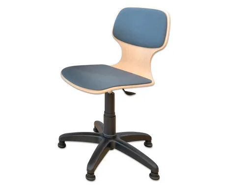 Betzold Fachraumstuhl, feststehend, mit Polster