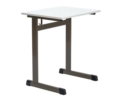 Betzold Einer-Schülertisch, L-Fuß, ohne Drahtkorbablage