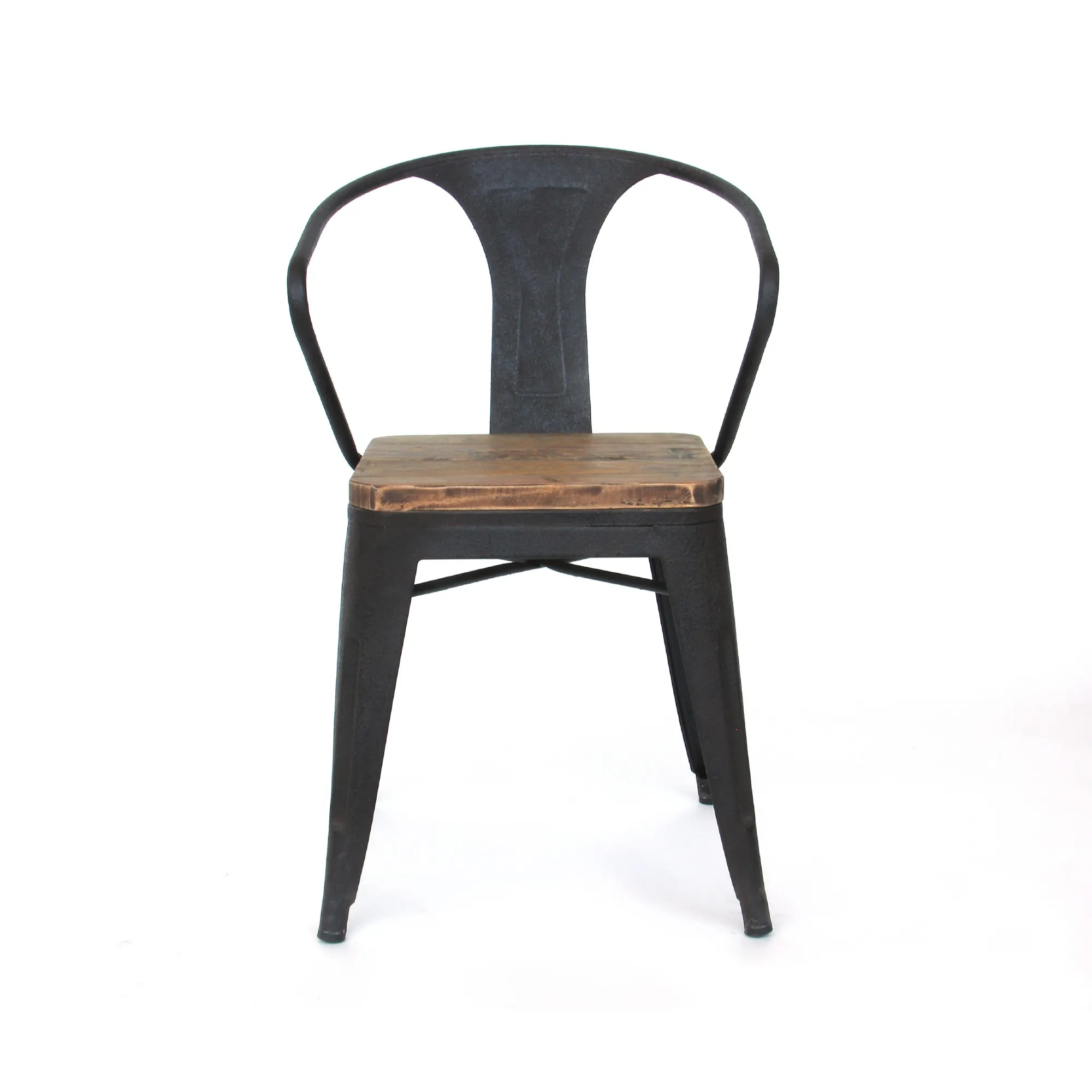 Stuhl 'Peckson', braun, schwarz, T 51 cm, B 53 cm, H 79 cm