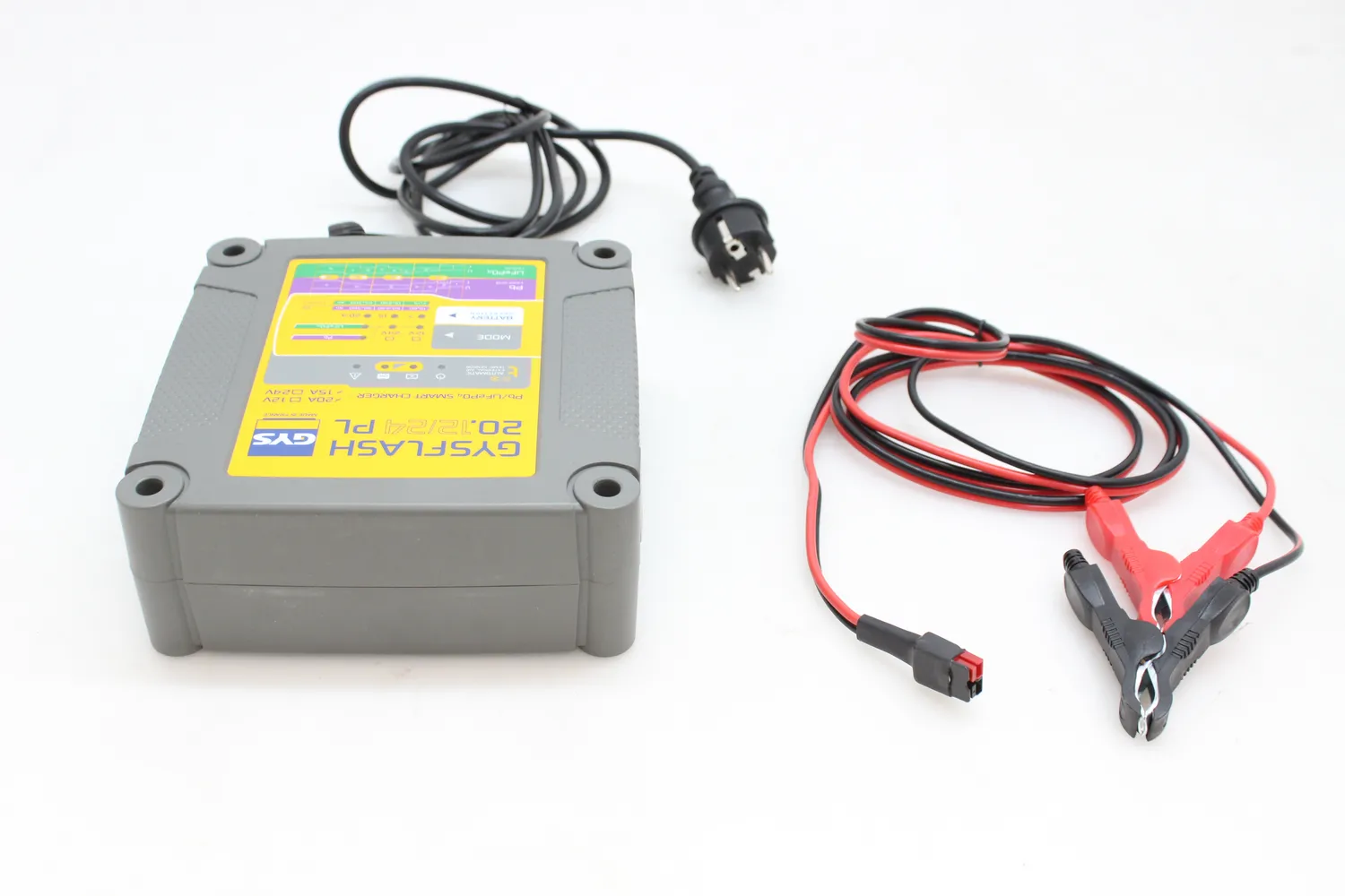 GYS GYSFLASH Automatikladegerät 20.12/24 PL Batterieladegerät Akku DEFEKTWARE