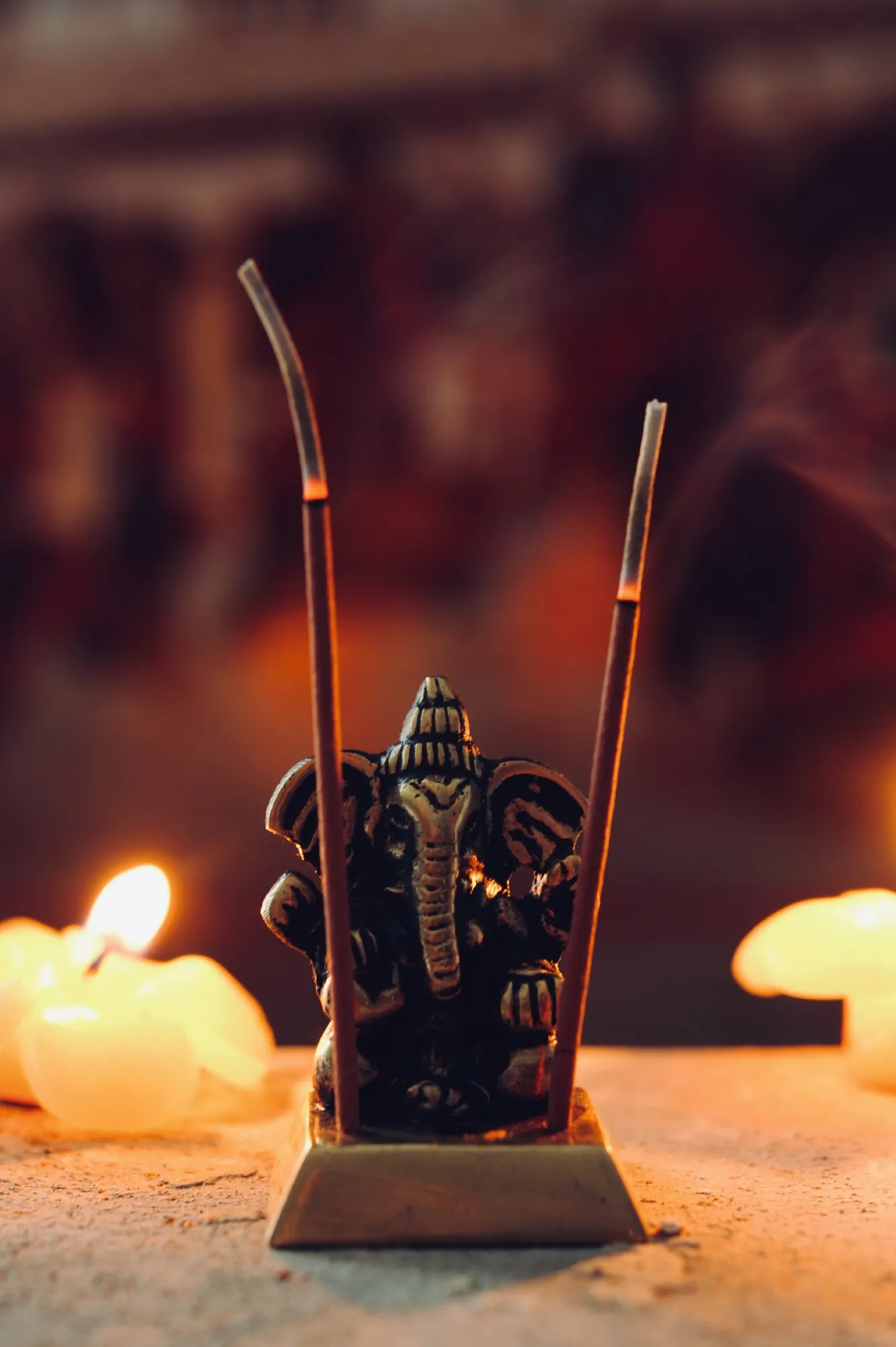 Räucherstäbchenhalter 'Ganesha'