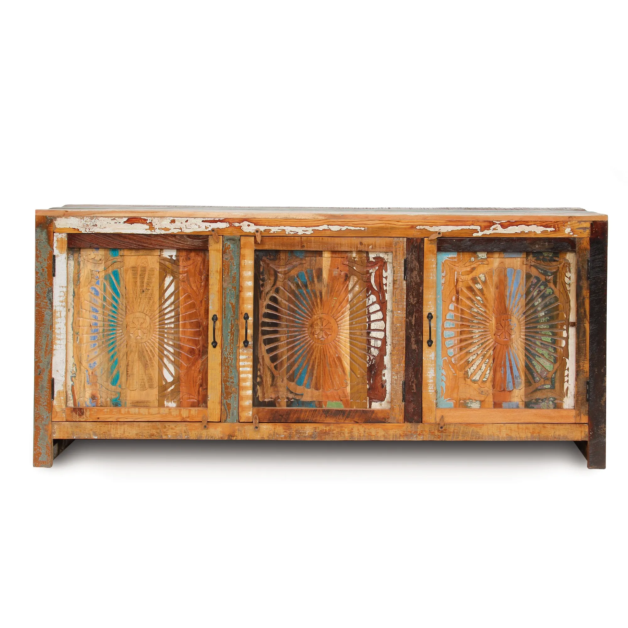 Sideboard 'Sune', natur, Restfarbe, T 45 cm, B 205 cm, H 90 cm