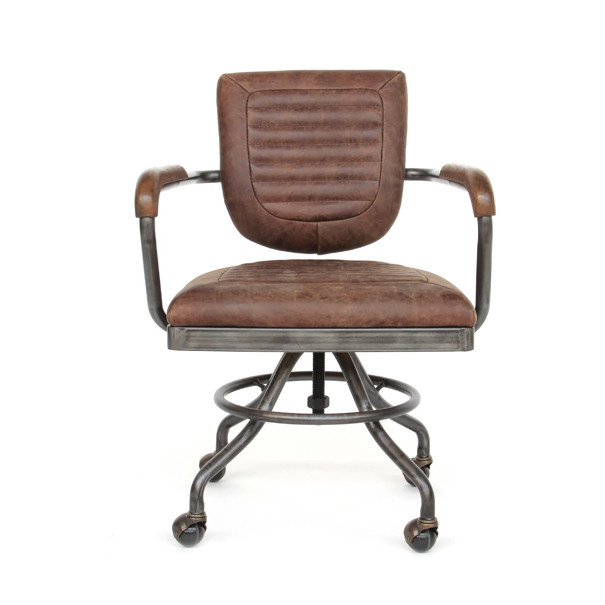 Bürostuhl 'Crossia', braun, T 60 cm, B 62 cm, H 97 cm