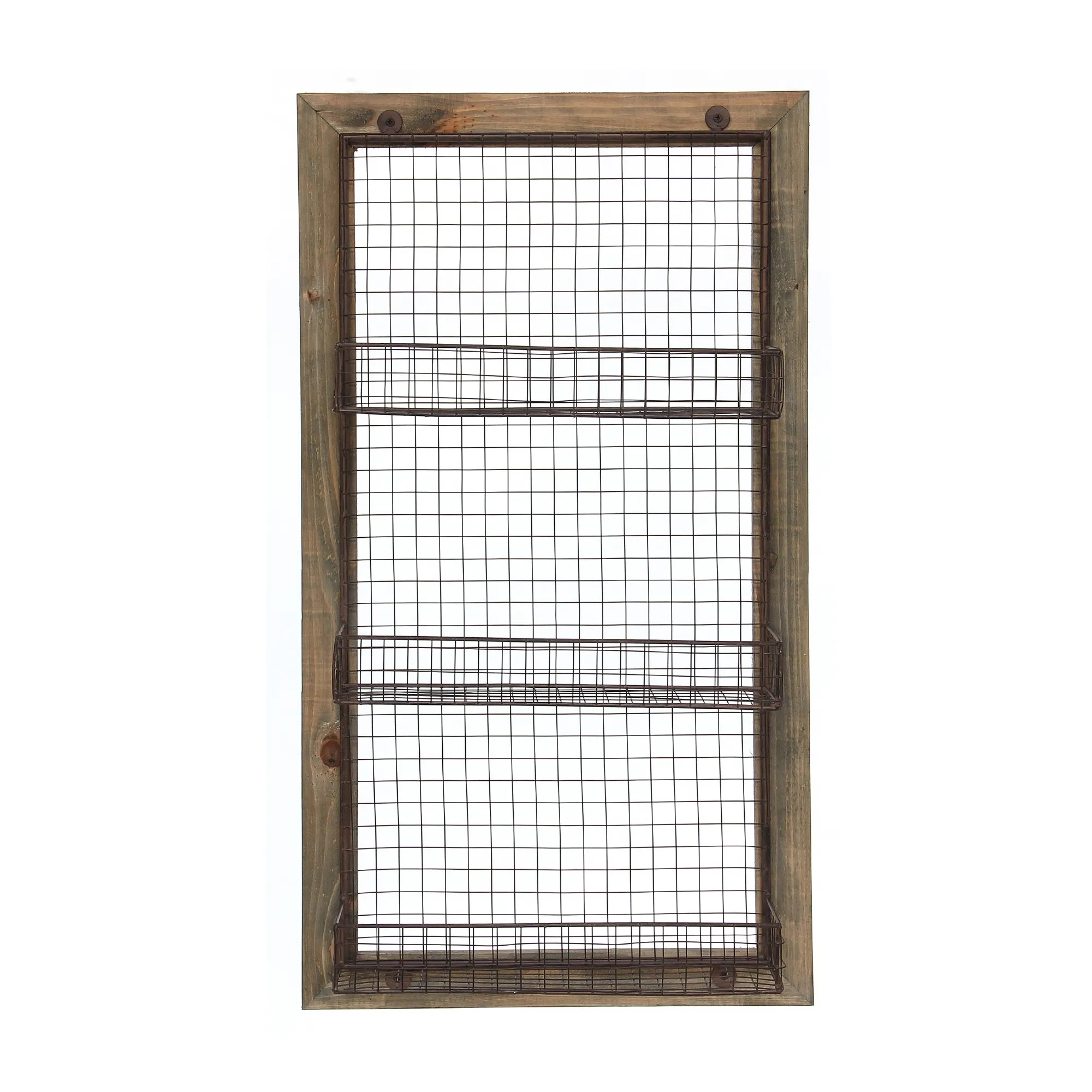 Wandregal 3 Fächer, B 45 cm, H 82 cm, T 15 cm