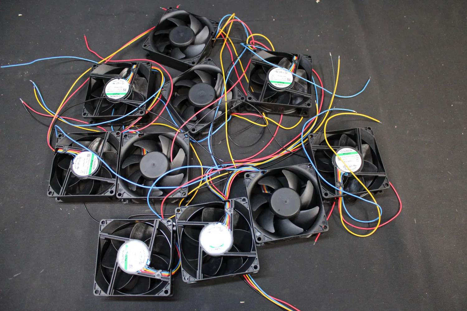 Sunon PF80251V1-1000U-S99 Axiallüfter 12 V/DC 102 m³/h Axialventilator 10 STÜCK