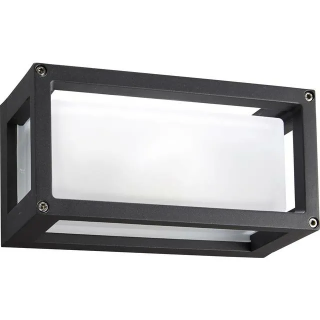 Heitronic Sevilla 500613 Wandleuchte 7W Wandlampe Leuchte Anthrazit