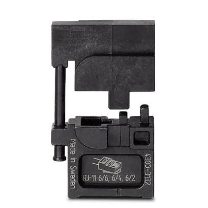 Phoenix Contact CRIMPFOX-M RJ11/DIE 1212091 Crimpgesenk Modularstecker Westernst