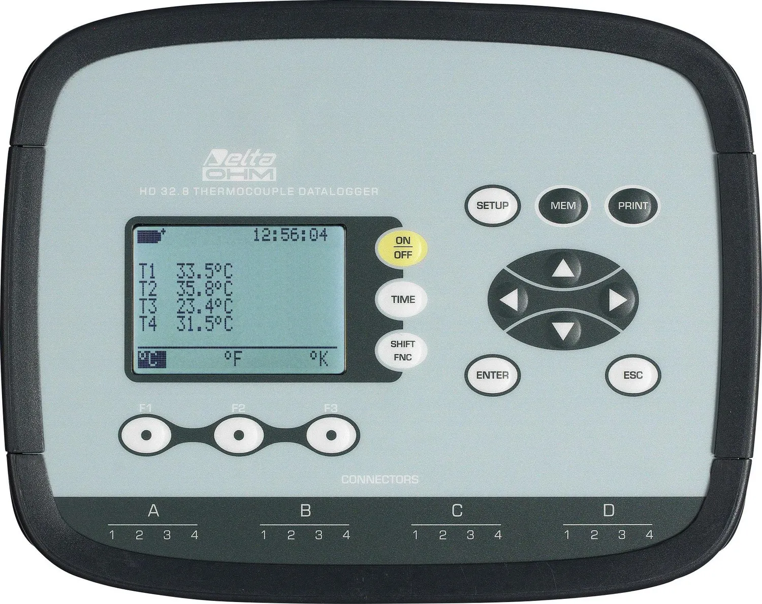 Delta Ohm Hd32.8.16 Kit Temperatur Datenlogger  200 Bis +650 °C Thermometer Usb   B-Ware