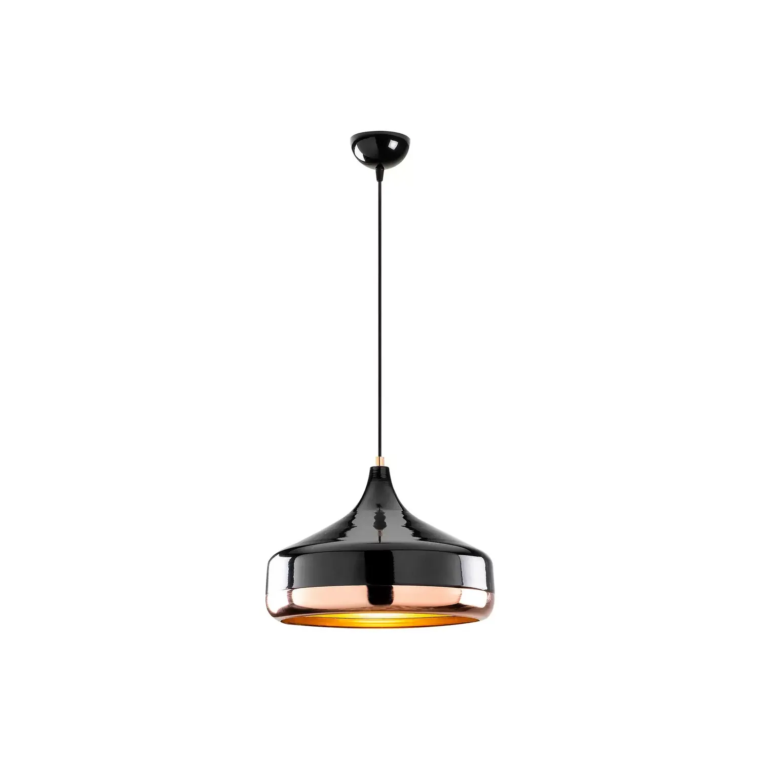 Hängelampe Yildo 253 S ø36cm Schwarz/Kupfer Hängeleuchte Lampe Leuchte E27 Spot B-Ware