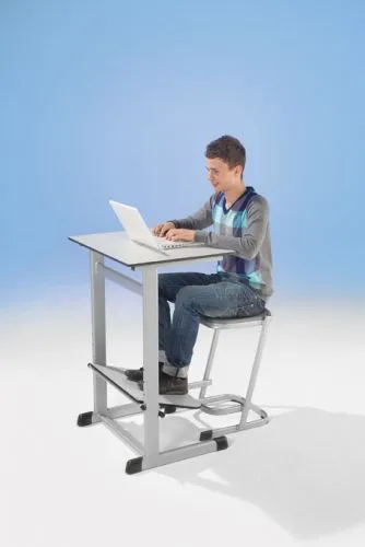 Conen Schülerhocker mit Steighilfe für Stehtisch