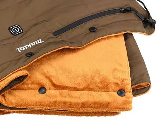 Makita CB100DB Akku-Heizdecke Wärmedecke Decke Braun 12V