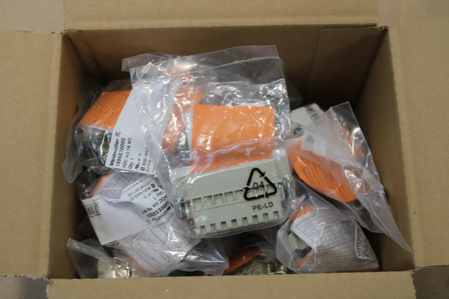 Weidmüller 1896830000 Stifteinsatz Stift-Einsatz RockStar HDC HA16 20 STÜCK