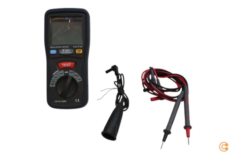PCE Instruments PCE-IT100 Ohmmeter Widerstandsmessgerät SIEHE TEXT/FOTO
