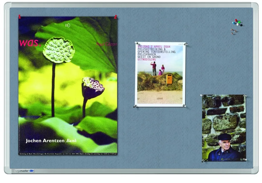 Legamaster UNIVERSAL Pinboard - Textil - grau