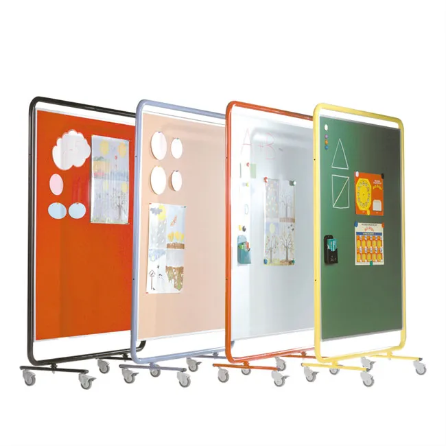 Conen Moderationswand mit Stoffoberfläche, fahrbar