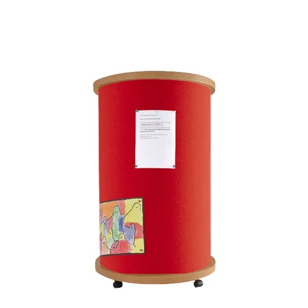 Conen Litfaßsäule Stoffoberfläche, fahrbar