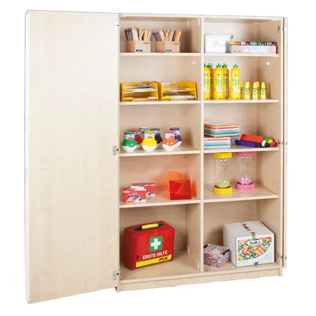 Conen Hochschrank mit Drehtüren und Mittelwand