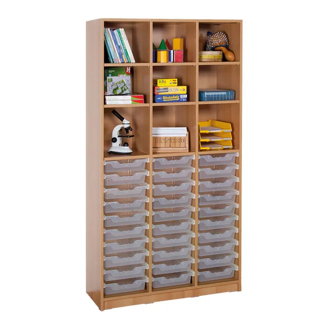 Conen Ergo Tray Regal mit 30 flachen Boxen