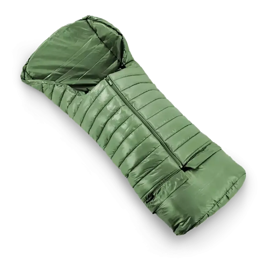 leclercbaby Fußsack Spring Grün Kinderwagen-Zubehör Fußsack Decke Buggy-Zubehör