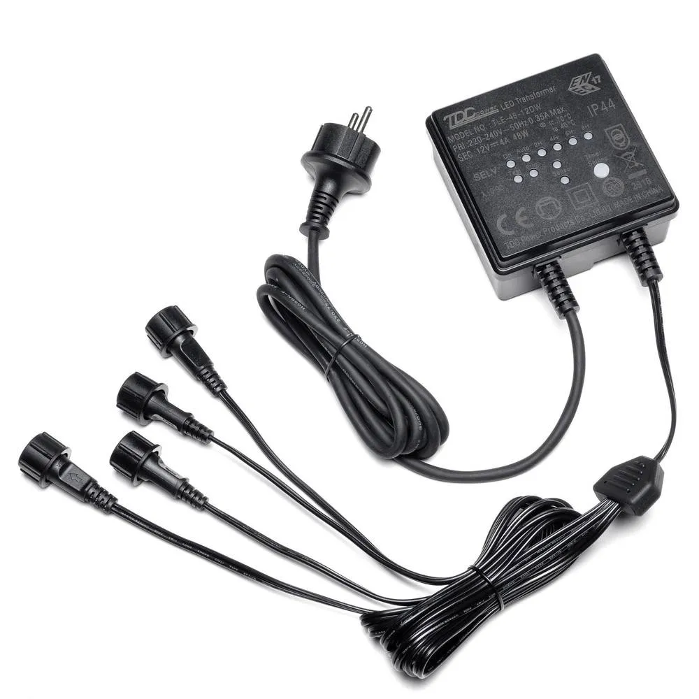 Konstsmide 7474-000 LED-Treiber Schwarz Lampen-Zubehör Leuchten-Zubehör Lampe