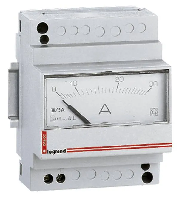 Legrand 004602 5 A Amperemeter Amperemessgerät analog direkte Messung Messgerät